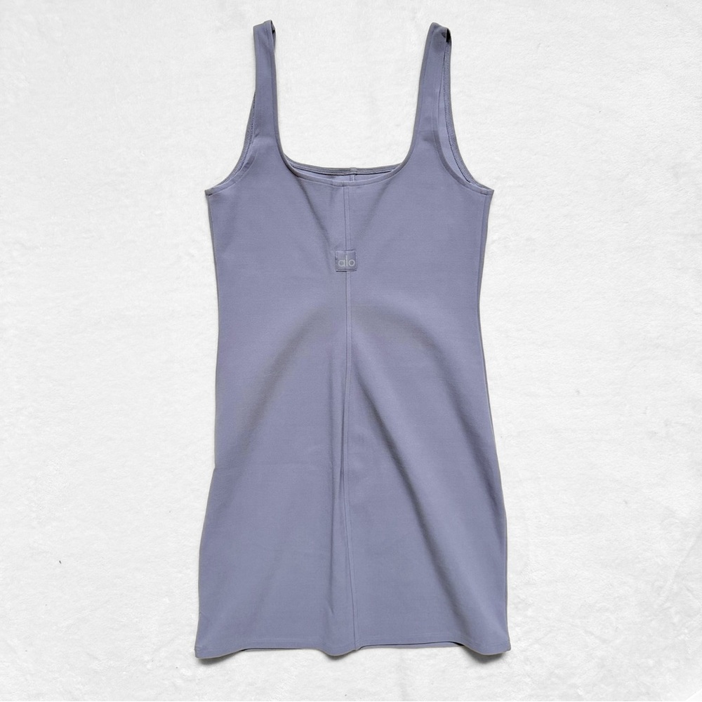 NWT ALO Yoga Alosoft Head Start Dress – Fog – Size M - Picture 3 of 8